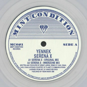 Yennek ‎- Serena X - Mint Condition