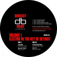 Aux88 / Posatronix / Dj K1 /Blak Tony - Electro in the key of Detroit VOL 1 - Direct beat