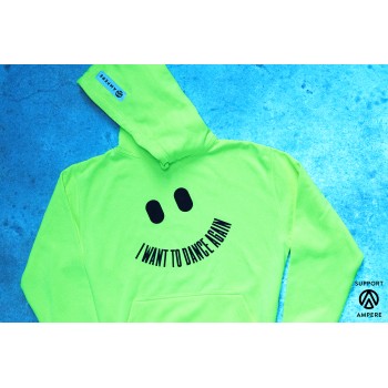 The Subs x Ampere - “I Want To Dance Again” Electric Yellow Hoodie