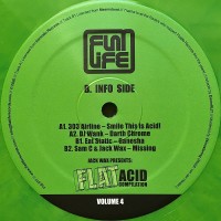 Various - Jack Wax Presents "Flat Acid Compilation" Volume 4 - Flatlife Records