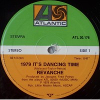 Revanche - 1979 It's Dancing Time / Music Man - Atlantic