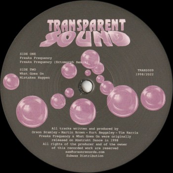 Transparent Sound - Freaks Frequency EP (Incl. Ectomorph Remix) - Transparent Sound