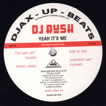 DJ Rush - Yeah It's Me - Djax-Up-Beats