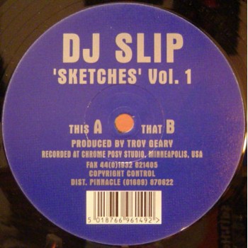 DJ Slip - 'Sketches' Vol. 1 2XLP -	Missile Records