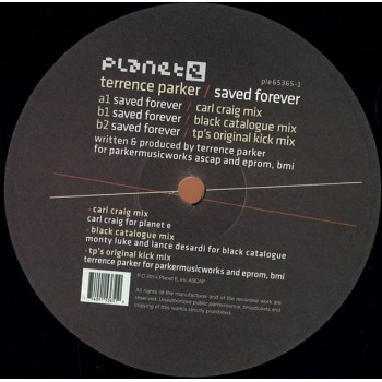 Terrence Parker – Saved Forever - Planet E