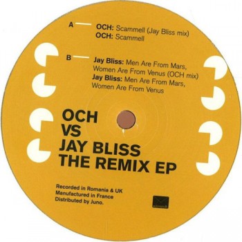 OCH vs Jay Bliss ‎- The Remix EP - Autoreply