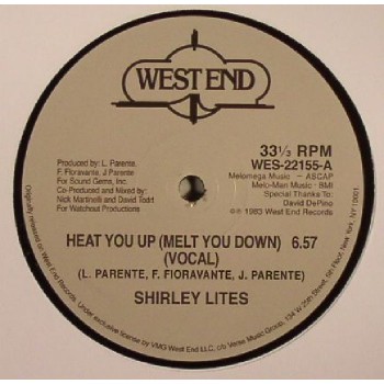 SHIRLEY LITES - HEAT YOU UP (MELT YOU DOWN) - WEST END