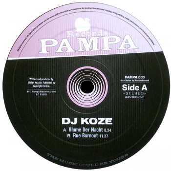 DJ Koze - Rue Burnout - Pampa