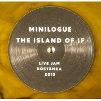 Minilogue - The Island Of If (Orange and Black Marbled Vinyl) - Cocoon