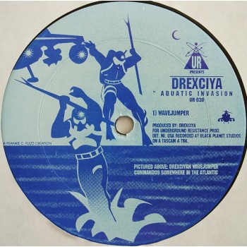Drexciya - Aquatic Invasion (Original 1995 Pressing / Still Sealed) - Underground Resistance