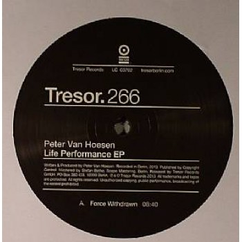 Peter Van Hoesen ‎– Life Performance EP - Tresor