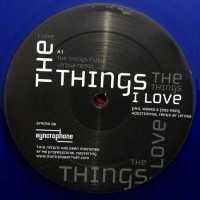 Phil Weeks & Joss Moog - The Things I Love (Limited Blue Vinyl) - Syncrophone
