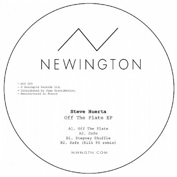 Steve Huerta - Off The Plate EP - Newington