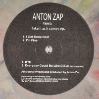 Anton Zap - Take It As It Comes EP (Coloured Vinyl) - Underground Quality