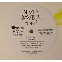 SEVEN DAVIS JR - ONE EP (White Vinyl) - MUST HAVE RECORDS