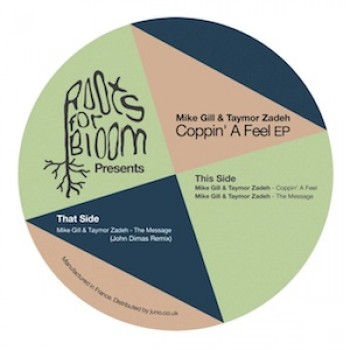Mike Gill, Taymor Zadeh ‎- Coppin' A Feel EP (John Dimas) - Roots For Bloom